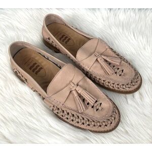 Sperry Women’s Seaport Penny PlushWave Woven Leather Loafers Blush Size 8.5